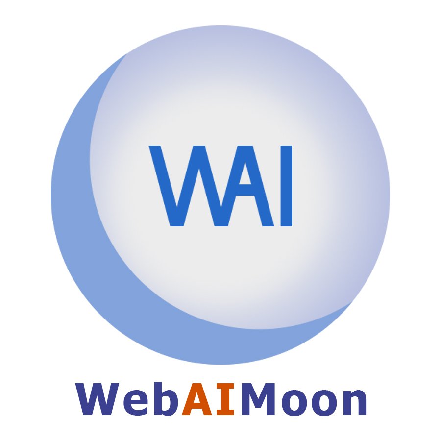 Web AI Moon Company Logo